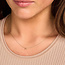 Blush Blush Collier met Hanger 3155YGO_A 14k Geelgoud met letter A 42cm