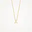 Blush Blush Collier met Hanger 3155YGO_A 14k Geelgoud met letter A 42cm