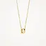 Blush Blush Collier met Hanger 3155YGO_D 14k Geelgoud met de letter D 42cm