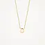 Blush Blush Collier met Hanger 3155YGO_D 14k Geelgoud met de letter D 42cm
