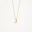 Blush Blush Collier met Hanger 3155YGO_J 14k Geelgoud met de letter J 42cm