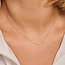Blush Blush Collier met Hanger 3155YGO_J 14k Geelgoud met de letter J 42cm