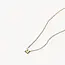 Blush Blush Collier met Hanger 3155YGO_M 14k Geelgoud met de Letter M 42cm