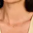 Blush Blush Collier met Hanger 3155YGO_S 14k Geelgoud met de letter S 42cm