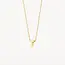 Blush Blush Collier met Hanger 3155YGO_T 14k Geelgoud met de letter T 42cm