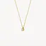 Blush Blush Collier met Hanger 3610YDI 14k Geelgoud 0,05crt G SI Briljant geslepen Diamant 42cm