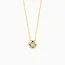 Blush Blush Collier met Hanger LG3005Y 14k Geelgoud met 0.10crt Briljant geslepen Lab Grown Diamant G SI 42cm