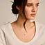 Blush Blush Hanger 6092YZI 14k Geelgoud met Briljant geslepen Zirkonia 3.8mm