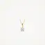 Blush Blush Hanger 6092YZI 14k Geelgoud met Briljant geslepen Zirkonia 3.8mm