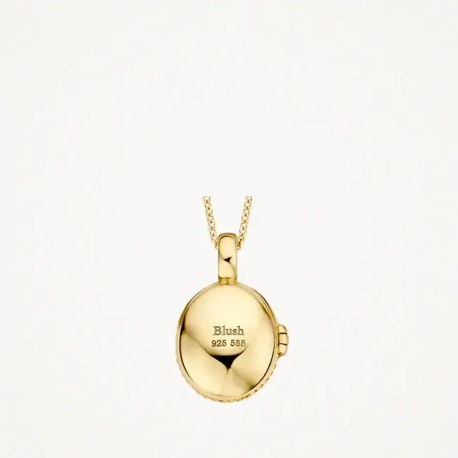 Blush Blush Medailon 6081YGO 14k Geelgoud 11mm x 17mm (excl. Collier)