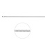 Blinckers Jewellery Huiscollectie BJ Collier 10.21717 Zilver 2.8mm x  60cm