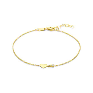 The House Of Blinckers THOB Armband 40.34712 14k Geelgoud met 0,02crt H SI Diamant 5 x 6mm 16-18cm