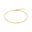 The House Of Blinckers THOB Armband 40.34712 14k Geelgoud met 0,02crt H SI Diamant 5 x 6mm 16-18cm