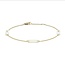Blush Blush Armband 2267YMP 14k Geelgoud met Mother of Pearl Schakels 4mm x 10mm 16.5-18cm
