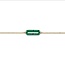 Blush Blush Armband 2267YMA 14k Geelgoud met Mallechiet Schakels 4mm x 10mm 16.5-18cm