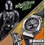 Casio G-Shock Casio G-Shock Horloge GM-2100-1AER-MAN Analogg Digitaal Stalen Kast en Zwart Kunststof Horlogeband Star Wars Special Edition