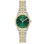 BOSS Boss Horloge HB1502841 Staal Goudkleurig Quartz met Groene Wijzerplaat 25mm