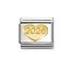 Nomination Nomination Schakel 030149/68 Composable Classic Staal met 18k Geelgoud 2026 Hart