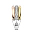 Ti Sento Milano Ti Sento Ring 12427TZ/56 Zilver met Tri-color en Zirkonia Maat 56