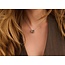 Ti Sento Milano Ti Sento Collier 34058ZI/42 Zilver met 3 Ringen met Zirkonia 42cm