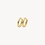 Blush Blush Oorbellen 7398YGO 14k Geelgoud Ovaal Rond