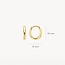 Blush Blush Oorbellen 7398YGO 14k Geelgoud Ovaal Rond