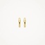Blush Blush Oorbellen 7398YGO 14k Geelgoud Ovaal Rond