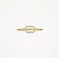 Blush Blush Ring 1289YZI/54 14k Geelgoud met Zirkonia Maat 54