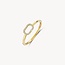 Blush Blush Ring 1289YZI/54 14k Geelgoud met Zirkonia Maat 54