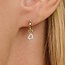 Blush Blush Oorbedels 9098YZI 14k Geelgoud met Zirkonia Hart