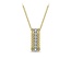 Gisser Jewels Amsterdam Gisser Jewels N1132Y-42+3 Zilver met Geelgouden Plating en Zirkonia