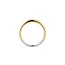 Gisser Jewels Amsterdam Gisser Jewels Ring R457T-58 Zilver Tri-color met Zirkonia Maat 58