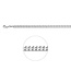 Blinckers Jewellery Huiscollectie BJ Collier 10.21934/55 Zilver Gourmette 4.8mm x 55cm