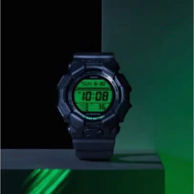Casio G-Shock Casio G-Shock  Horloge GD-010BEG-1ER Black Electro Green Digitaal Zwart 48mm