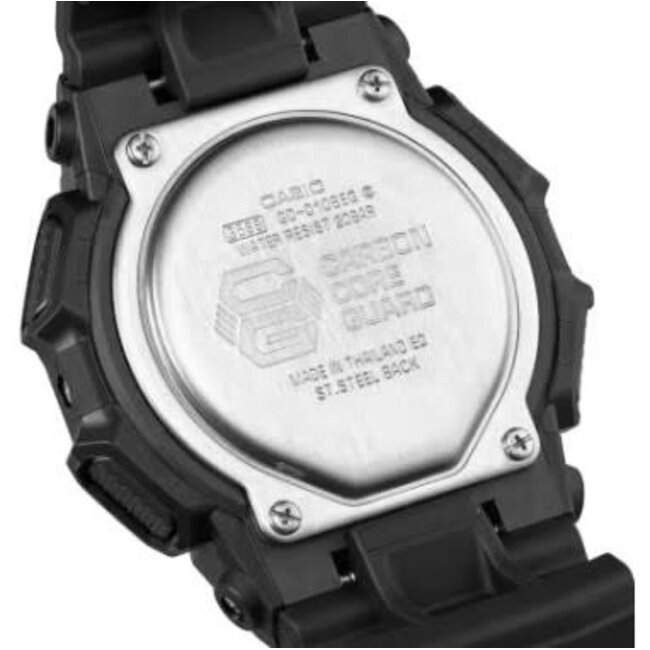 Casio G-Shock Casio G-Shock  Horloge GD-010BEG-1ER Black Electro Green Digitaal Zwart 48mm