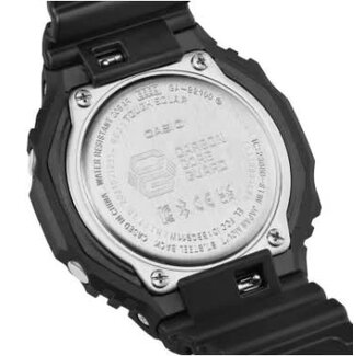 Casio G-Shock Casio G-Shock Horloge GA-B2100BEG-1AER Black Electro Green Analoog Digitaal Zwart 42mm