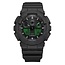 Casio G-Shock Casio G-Shock Horloge GA-100BEG-1AER Black Electro Green Analoog Digitaal Zwart 50mm