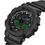 Casio G-Shock Casio G-Shock Horloge GA-100BEG-1AER Black Electro Green Analoog Digitaal Zwart 50mm