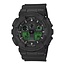Casio G-Shock Casio G-Shock Horloge GA-100BEG-1AER Black Electro Green Analoog Digitaal Zwart 50mm