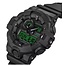 Casio G-Shock Casio G-Shock Horloge GA-700BEG-1AER Black Electro Green Analoog Digitaal Zwart 50mm