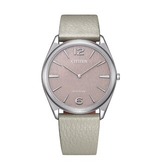 Citizen Citizen Horloge AR3120-41X Suratto Staal Eco-Drive 30m Waterdicht Saffierglas Extra Dun Roze 38mm