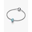Pandora Pandora Bedel 794701C01 Zilver Muano Glas Turquoise