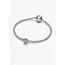 Pandora Pandora Bedel 794695C01 Zilver open gewerkt Schelp met Blauw Enamel