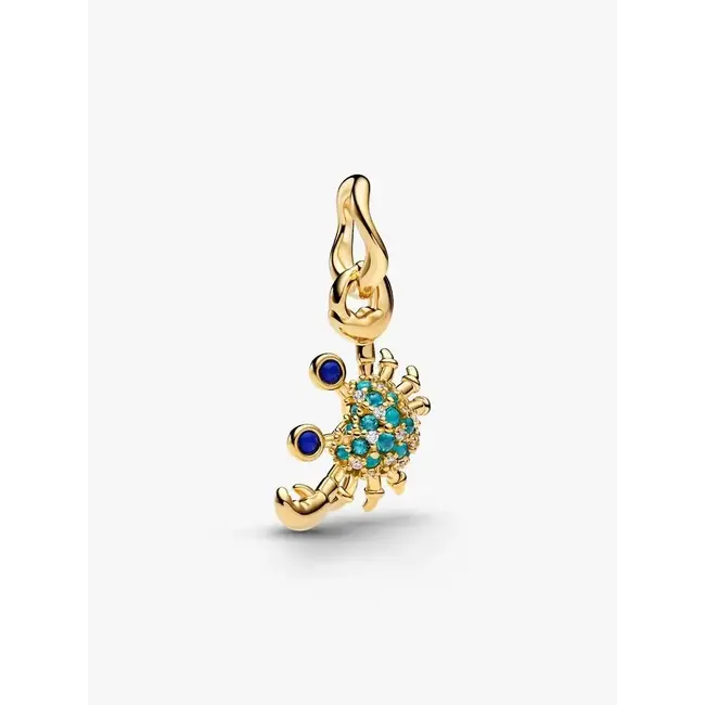Pandora Pandora Bedel 764684C01 14k Gold Plated Krab