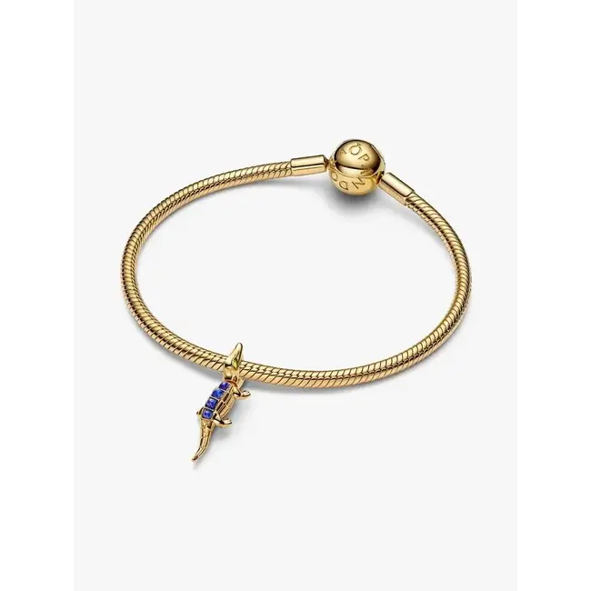 Pandora Pandora Bedel 764624C01 14k Gold Plated Krokodil