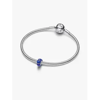 Pandora Pandora Bedel 794693C01 Zilver Maritime Spacer met Imitatie Lapis Lazuli