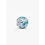 Pandora Pandora Bedel 794699C01 Zilver Opengewekt Vis Splash Blauw