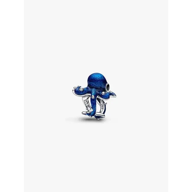 Pandora Pandora Bedel 794706C01 Zilver Octopus Blauw