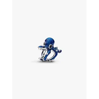 Pandora Pandora Bedel 794706C01 Zilver Octopus Blauw