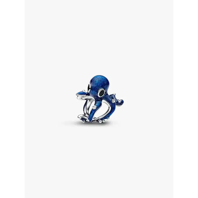 Pandora Pandora Bedel 794706C01 Zilver Octopus Blauw